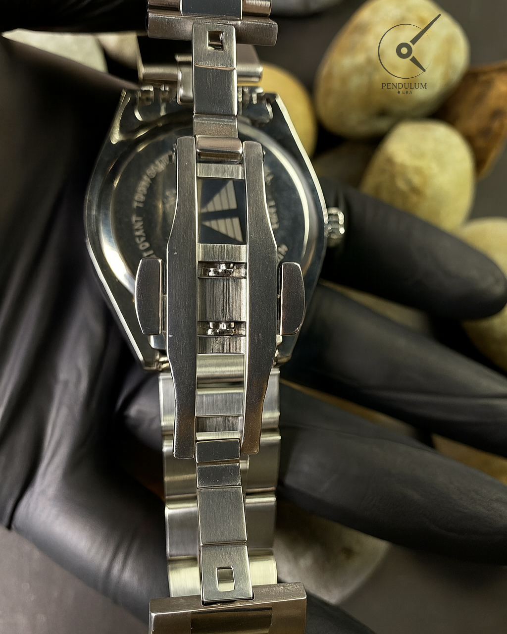 Tissot Powermatic 80 Silicium – Red Gradient Dial, Stainless Steel Bracelet