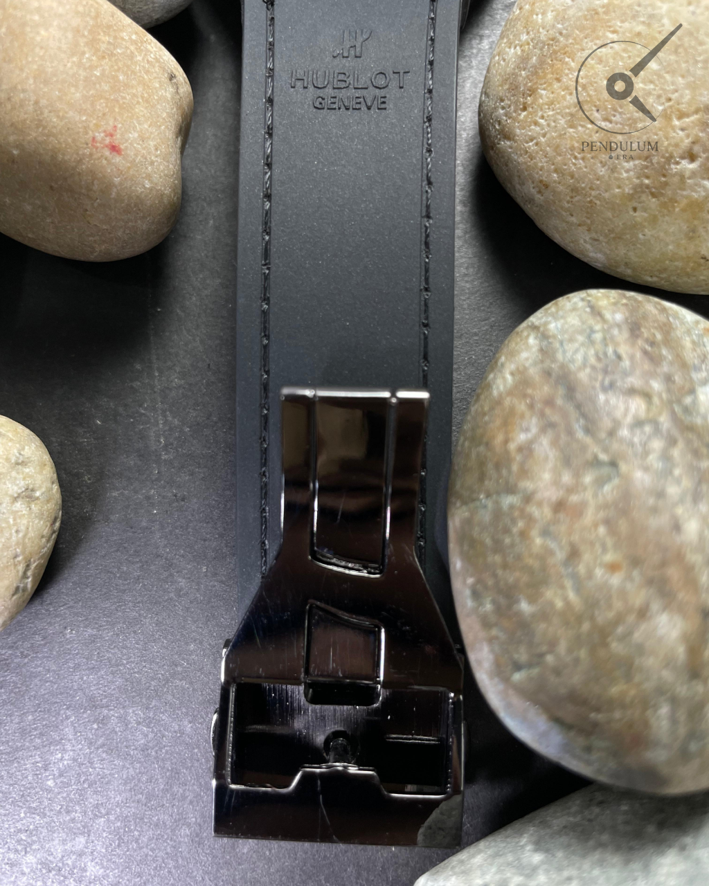 Hublot Classic Black Chronograph Watch